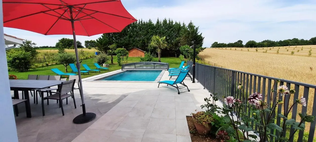 La Maison Bleue Aux Bambous Saint-Amans-du-Pech Holiday home